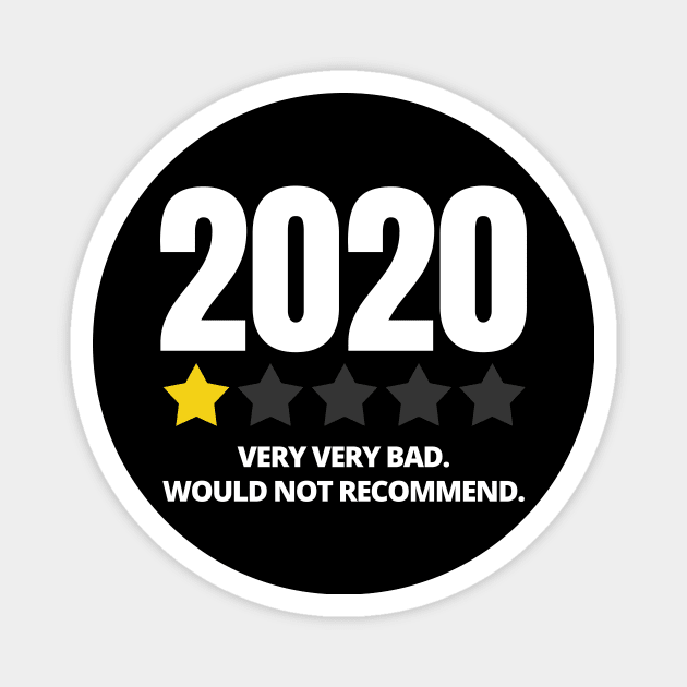 Star Rating 2020 - Would Not recommend Magnet by zeeshirtsandprints